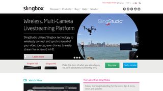 slingbox.com screenshot