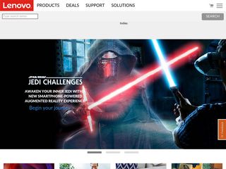 lenovo.com screenshot