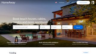 homeaway.com screenshot