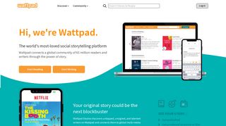 wattpad.com screenshot