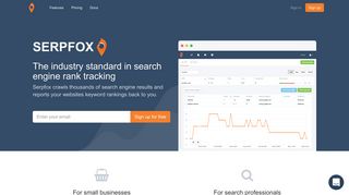 serpfox.com screenshot