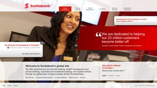 scotiabank.com screenshot