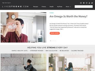 livestrong.com screenshot