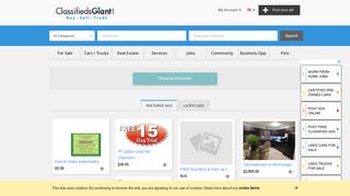 classifiedsgiant.com screenshot