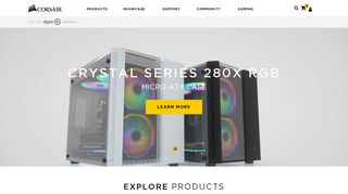 corsair.com screenshot