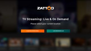 zattoo.com screenshot