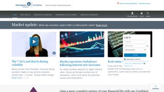 ameriprise.com screenshot