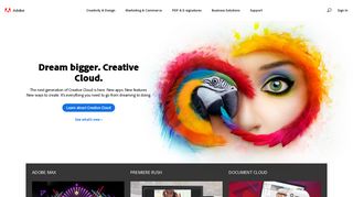 creative.adobe.com screenshot