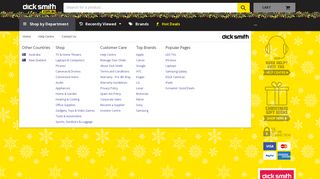 dicksmith.com.au screenshot