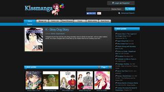 kissmanga.com screenshot