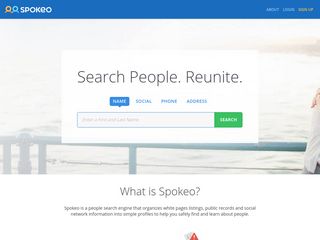 spokeo.com screenshot