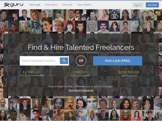 guru.com screenshot