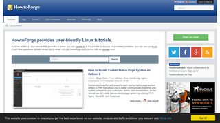 howtoforge.com screenshot