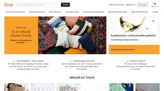 dawanda.com screenshot