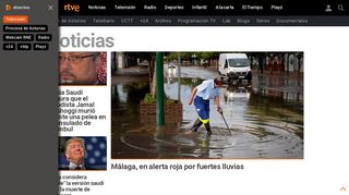 rtve.es screenshot