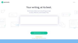 grammarly.com screenshot