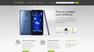 htcdev.com screenshot