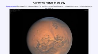 apod.nasa.gov screenshot