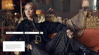 zara.com screenshot