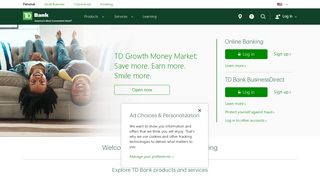 tdbank.com screenshot
