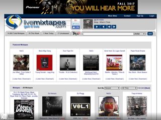 livemixtapes.com screenshot