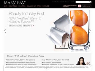 marykay.com screenshot