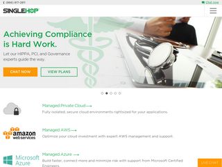 singlehop.com screenshot