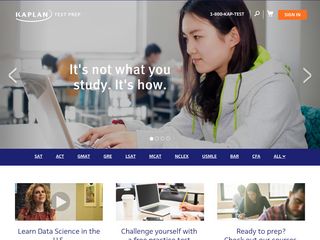 kaptest.com screenshot