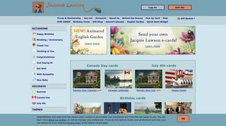 jacquielawson.com screenshot