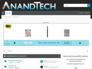 forums.anandtech.com screenshot