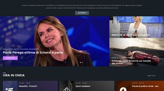 mediaset.it screenshot