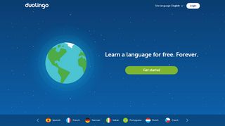 duolingo.com screenshot