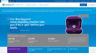barclaycard.co.uk screenshot