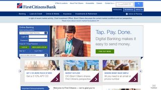 firstcitizens.com screenshot