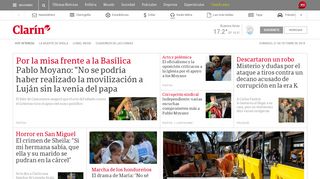 clarin.com screenshot