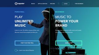 rhapsody.com screenshot