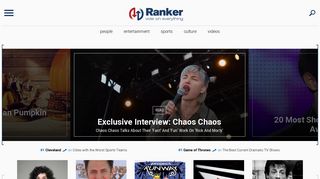 ranker.com screenshot
