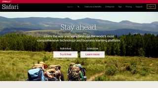 safaribooksonline.com screenshot