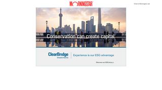 morningstar.com screenshot