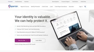 experian.com screenshot