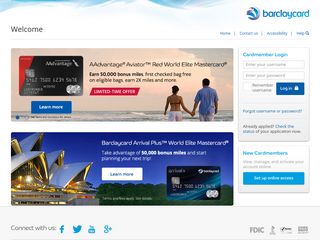 barclaycardus.com screenshot