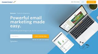 constantcontact.com screenshot