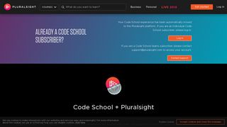 codeschool.com screenshot