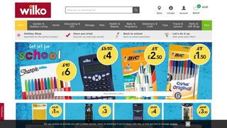 wilko.com screenshot