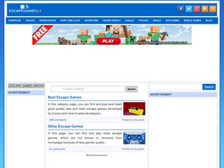 escapegames24.com screenshot