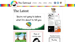 theoatmeal.com screenshot