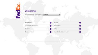 fedex.com screenshot