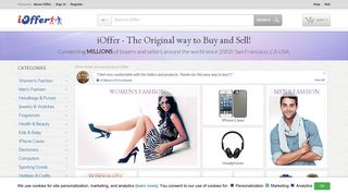 ioffer.com screenshot