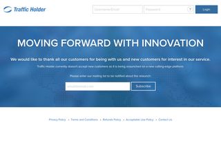trafficholder.com screenshot