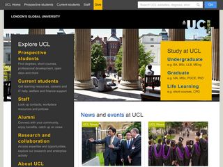 ucl.ac.uk screenshot